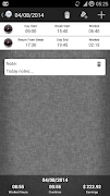 برنامه‌نما Time Tracker WorkClock+ عکس از صفحه