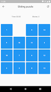 برنامه‌نما Sliding puzzle عکس از صفحه