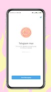 Telegram max পোস্টার