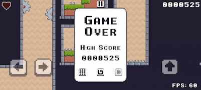 برنامه‌نما Pixel Monkey Platformer Game عکس از صفحه