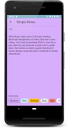 Simple Notes screenshot 4