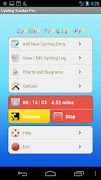 Cycling Tracker Pro capture d'écran 2