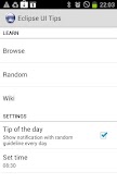 Eclipse UI Tips screenshot 1