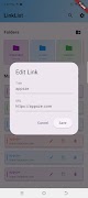 2 Schermata LinkList - URL Manager