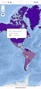 GDP Explorer Globe Map screenshot 2
