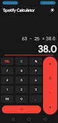 برنامه‌نما Spotify Calculator عکس از صفحه