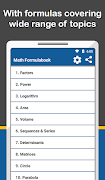EasyMath formulabook screenshot 4