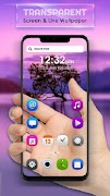 Transparent - Live Wallpapers ảnh chụp màn hình 5