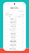 Font Selector plakat