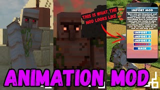 Animations + Mod For Minecraft स्क्रीनशॉट 1