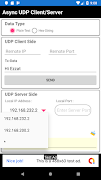 UDP Async Client/Server ภาพหน้าจอ 1