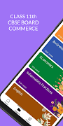 Class 11 Commerce Solution App ポスター