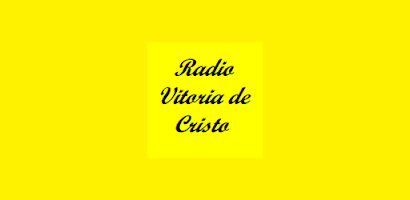 Rádio Vitória de Cristo poster