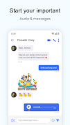 برنامه‌نما Iphone Messages عکس از صفحه