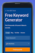 برنامه‌نما Keyword Tool Pro - SEO Tools عکس از صفحه