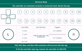 7 Schermata PS4 controller Tester