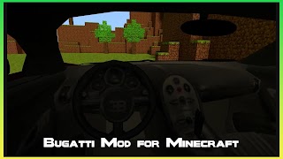 Bugatti Mod for Minecraft PE poster