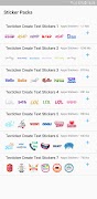 Texticker Create Text Stickers poster