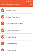 Self Development Essays 截圖 1