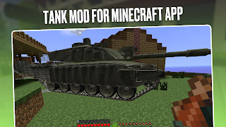 پوستر War Tank Mod for Minecraft