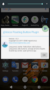 @Voice Floating Button Plugin ảnh chụp màn hình 1