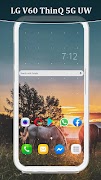 برنامه‌نما Theme for LG V60 ThinQ 5G UW عکس از صفحه