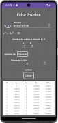 Numerieke methoden rekenmachin screenshot 3