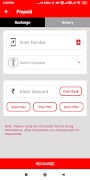 برنامه‌نما First Recharge:Bill payment عکس از صفحه