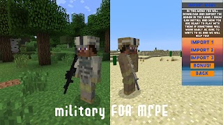 برنامه‌نما Military Mod for Minecraft PE عکس از صفحه