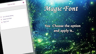 Magic Fonts Style captura de pantalla 2