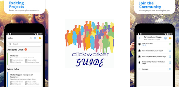 clickworker app Guide पोस्टर