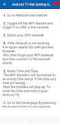 Android TV Net Setting Guide captura de pantalla 3