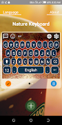 Custom and nature keyboard-poster