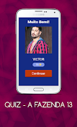Quiz - A fazenda 13 screenshot 1