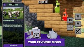 Mob Animations Addon Minecraft স্ক্রিনশট 2