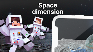 Space Mod MCPE-poster