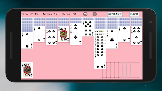 Spider Solitaire capture d'écran 3
