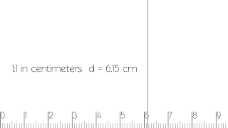 برنامه‌نما Scale Ruler عکس از صفحه