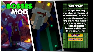 Boss Mod for Minecraft PE captura de pantalla 1