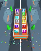 برنامه‌نما Bus Sort Color Puzzle Game عکس از صفحه