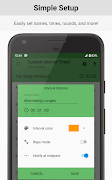 Custom Interval Timer: Workout اسکرین شاٹ 2