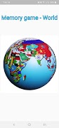 Memory game - World الملصق