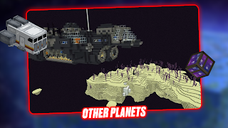 Space Craft - Minecraft Rocket 스크린샷 2