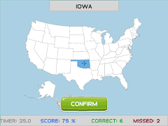 Geography Map Trainer screenshot 1