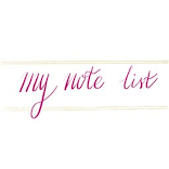My note list