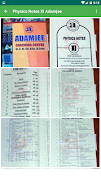 Physics XI Adamjee Notes captura de pantalla 1