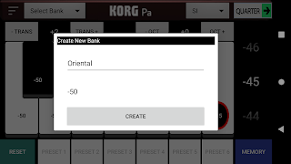 Korg Pa Scale Controller Pro imagem de tela 3