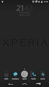 Xperia Grey Theme screenshot 1