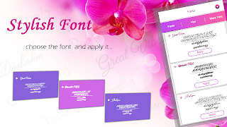 Stylish Font Style スクリーンショット 1