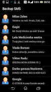 Backup SMS syot layar 2